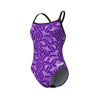 Maillot de bain femme 1 pièce ARENA W ARENA ESCAPE SWIMSUIT CHALLENGE BACK
