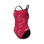 Maillot de bain femme 1 pièce ARENA WOMEN'S ARENA FIREFLOW SWIMSUIT CHALLENGE BACK
