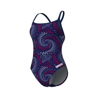 Maillot de bain femme 1 pièce ARENA WOMEN'S ARENA FIREFLOW SWIMSUIT CHALLENGE BACK