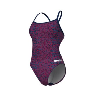 Maillot de bain femme 1 pièce ARENA WOMEN'S ARENA SNAKESKIN SWIMSUIT CHALLENGE BACK