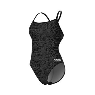 Maillot de bain femme 1 pièce ARENA WOMEN'S ARENA SNAKESKIN SWIMSUIT CHALLENGE BACK