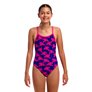 Maillot de bain fille 1 pièce FUNKITA Pinky Palms