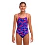 Maillot de bain fille 1 pièce FUNKITA Warped Waves