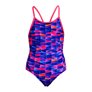 Maillot de bain fille 1 pièce FUNKITA Warped Waves