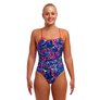 Maillot de bain femme menstruel 1 pièce FUNKITA Mad Cat