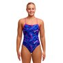 Maillot de bain femme menstruel 1 pièce FUNKITA Rising Tide