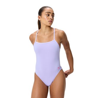 Maillot de bain femme 1 pièce SPEEDO SOLID V-BACK 2.0 PUR/PUR