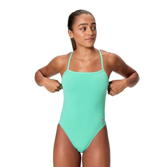 Maillot de bain femme 1 pièce SPEEDO SOLID V-BACK 2.0 BLU/BLU
