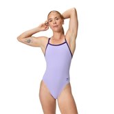 Maillot De Bain Une Pièce Fille 3T Jump N Splash - Style Ballerine Violet à Motifs Papillons