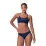Maillot de bain femme 2 pièces SPEEDO LOGO THIN STRAP 2P NAV/WHI