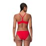 Maillot de bain femme 2 pièces SPEEDO LOGO THIN STRAP 2P RED/WHI
