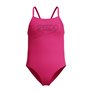 Maillot de bain fille 1 pièce SPEEDO LOGO THINSTRAP 1P PIN/BLA