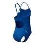Maillot de bain fille 1 pièce SPEEDO LOGO THINSTRAP 1P BLU/WHI