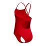 Maillot de bain fille 1 pièce SPEEDO LOGO THINSTRAP 1P RED/WHI
