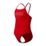 Maillot de bain fille 1 pièce SPEEDO LOGO THINSTRAP 1P RED/WHI