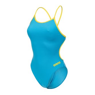 Maillot de bain femme 1 pièce ARENA WOMEN'S SWIMSUIT LACE BACK SOLID