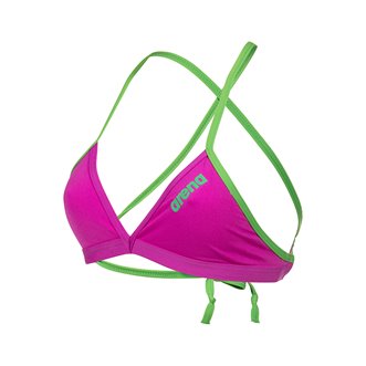 Haut de maillot de bain 2 pièces ARENA WOMEN'S TEAM SWIM TOP TIE BACK SOLID