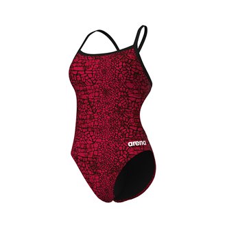 Maillot de bain femme 1 pièce ARENA W SNAKESKIN SWIMSUIT CHALLENGE BACK