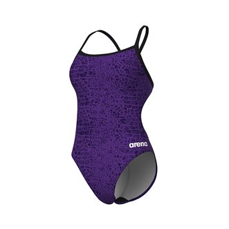 Maillot de bain femme 1 pièce ARENA W SNAKESKIN SWIMSUIT CHALLENGE BACK