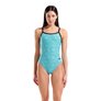 Maillot de bain femme 1 pièce ARENA W WATER MAZE SWIMSUIT CHALLENGE BACK