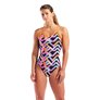 Maillot de bain femme 1 pièce ARENA W TEXTURE SWIMSUIT TIE BACK