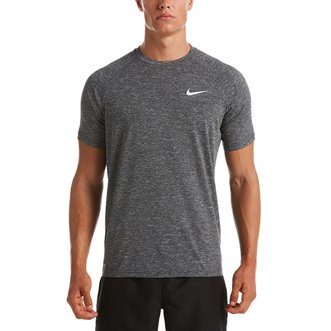 T-shirt respirant NIKE SWIM HEATHER BLACK