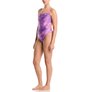 Maillot de bain femme 1 pièce NIKE SWIM CUTOUT PRINT LT MAGENTA