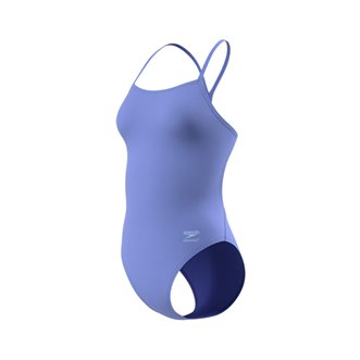 Maillot de bain femme 1 pièce SPEEDO SOLID V-BACK 2.0 PUR/BLU