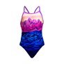 Maillot de bain fille 1 pièce FUNKITA Pink Peaks