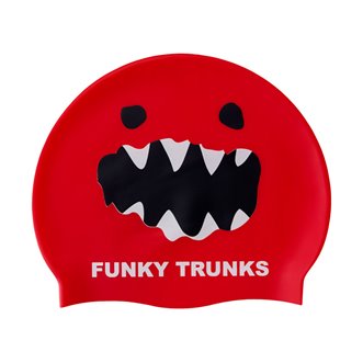 Bonnet de bain FUNKY TRUNKS Red Monster