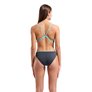 Maillot de bain femme 1 pièce ARENA LACE BACK SOLID - Asphalt Water