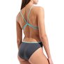Maillot de bain femme 1 pièce ARENA LACE BACK SOLID - Asphalt Water
