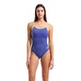 Maillot de bain femme 1 pièce ARENA LACE BACK SOLID - Future Dusk