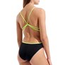 Maillot de bain femme 1 pièce ARENA LACE BACK SOLID - Future Dusk