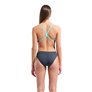 Maillot de bain femme 1 pièce ARENA TEAM CHALLENGE SOLID - Asphalt Water