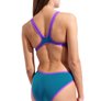 Maillot de bain femme 1 pièce ARENA ONE BIGLOGO - Blue Cosmo