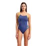 Maillot de bain femme 1 pièce ARENA TEAM CHALLENGE SOLID - Future Dusk