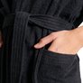 Peignoir ARENA TEAM STRIPE - Black White