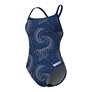 Maillot de bain femme 1 pièce ARENA FIREFLOW CHALLENGE BACK - Navy
