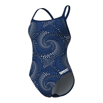Maillot de bain femme 1 pièce ARENA FIREFLOW CHALLENGE BACK - Navy