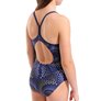 Maillot de bain fille 1 pièce ARENA FIREFLOW LIGHTDROP - Navy Yellow
