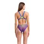 Maillot de bain femme 1 pièce ARENA SHADED PRINT TECH ONE BACK - Artic Lime Violetta