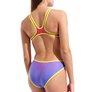Maillot de bain femme 1 pièce ARENA SHADED PRINT TECH ONE BACK - Bright Coral Royal